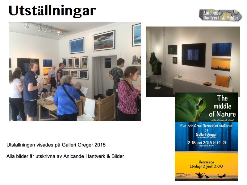 Utställning Galleri Greger